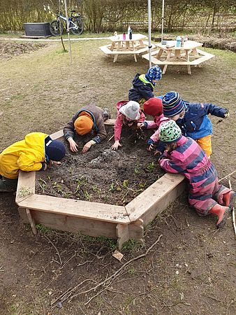 Umweltlotterie: Naturkindergarten Falkenweg