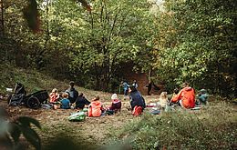 Umweltlotterie: Kinder-Waldgarten
