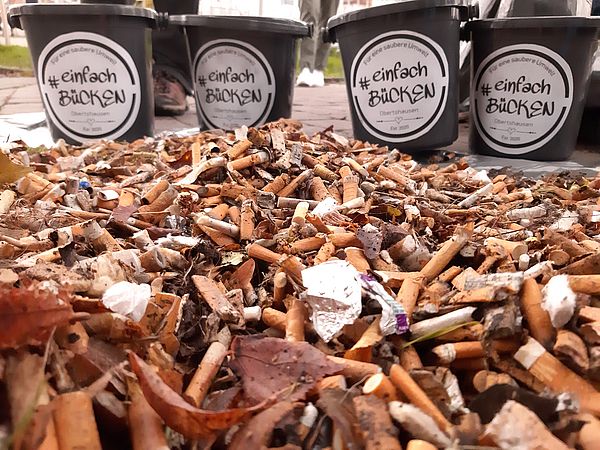 Umweltlotterie: "Prävention von „wildem“ Müll durch die Cleanup-Initiative #einfachBÜCKEN Obertshausen"