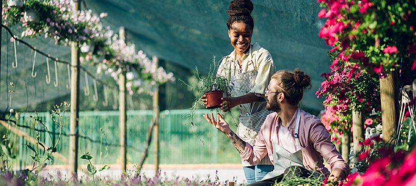 Umweltlotterie:Inklusiver Gewächsgarten für Naturteilhabe während der Winterzeit