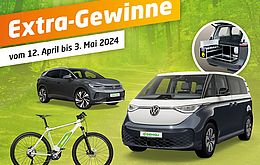 Extra-Gewinne bei der Umweltlotterie GENAU vom 12. April bis 03. Mai