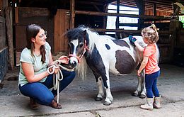 Umweltlotterie: "Wetterfrösche" - ein Angebot für alle begeisterten Kinder die mit Pferden die Natur erkunden