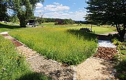 Umweltlotterie: Bienengarten mit Barfußpfad