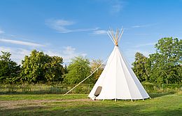 Umweltlotterie: Tipi Zelt für Naturkita Umweltlotterie: Tipi Zelt für Naturkita