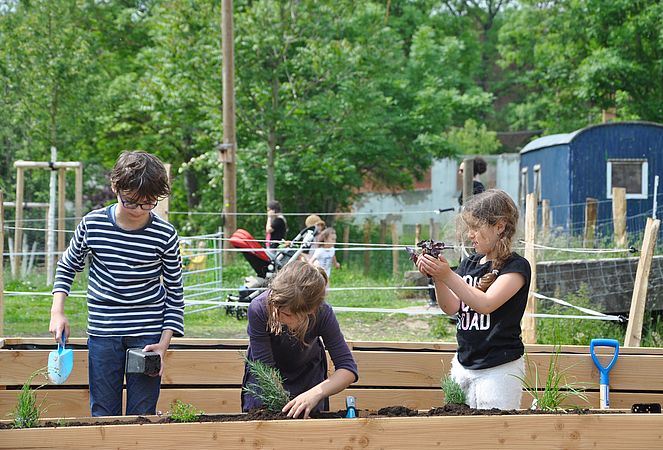 Umweltlotterie: Kinder gärtnern im Jahreslauf