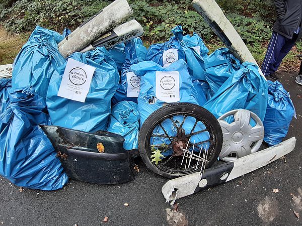 Umweltlotterie: "Prävention von „wildem“ Müll durch die Cleanup-Initiative #einfachBÜCKEN Obertshausen"